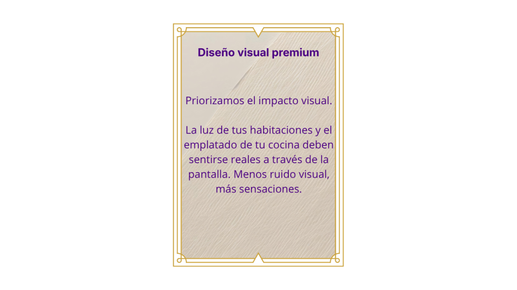 Diseño Visual Premium