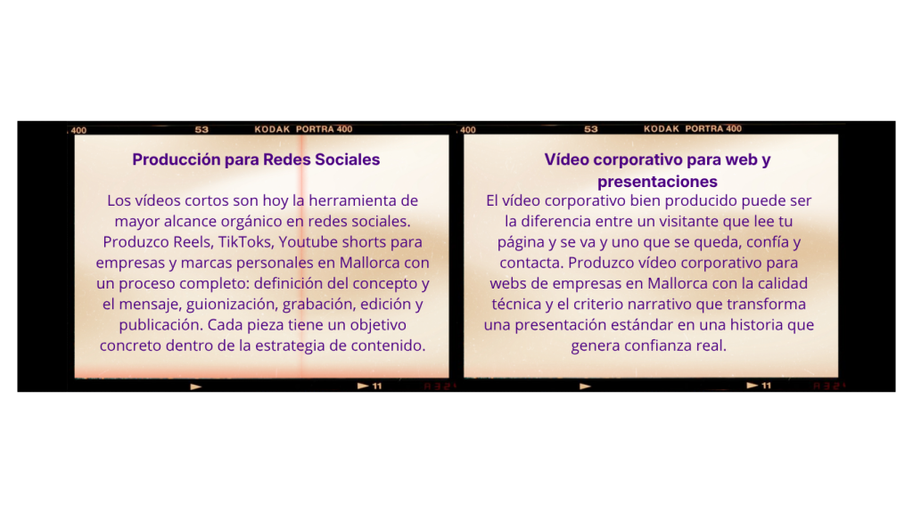 Producción Contenido